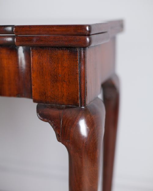 GEORGE III MAHOGANY TEA TABLE - ADDITIONAL PHOTO 7