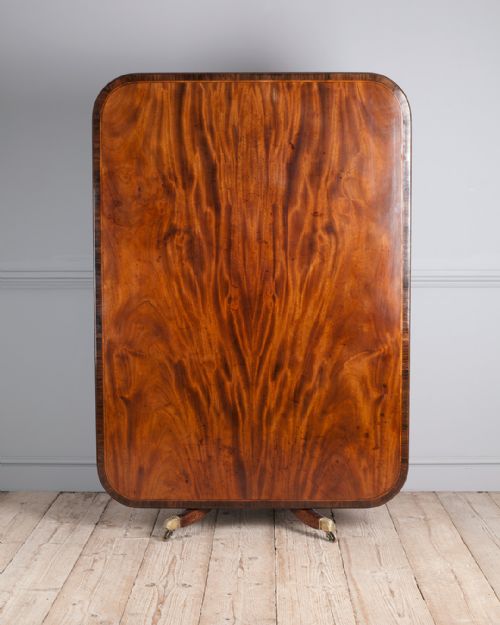 REGENCY MAHOGANY BREAKFAST TABLE - ADDITIONAL PHOTO 1