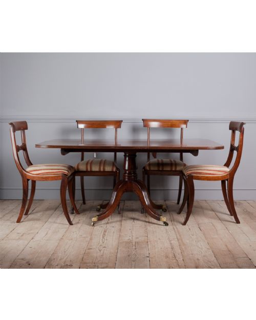 REGENCY MAHOGANY BREAKFAST TABLE - ADDITIONAL PHOTO 2