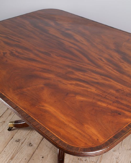 REGENCY MAHOGANY BREAKFAST TABLE - ADDITIONAL PHOTO 3