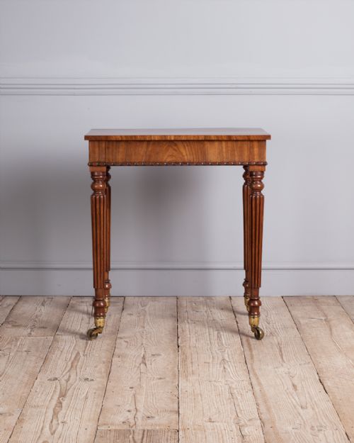REGENCY MAHOGANY SIDE TABLE - ADDITIONAL PHOTO 1