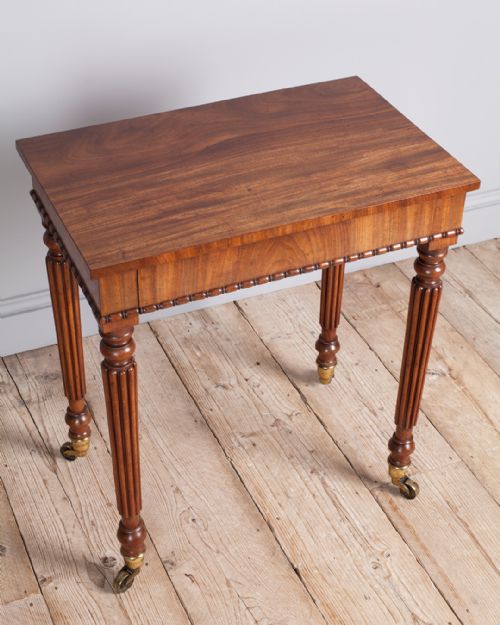 REGENCY MAHOGANY SIDE TABLE - ADDITIONAL PHOTO 2