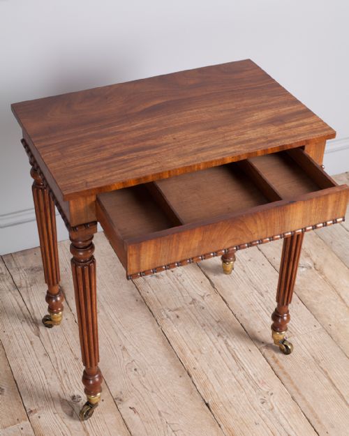 REGENCY MAHOGANY SIDE TABLE - ADDITIONAL PHOTO 3