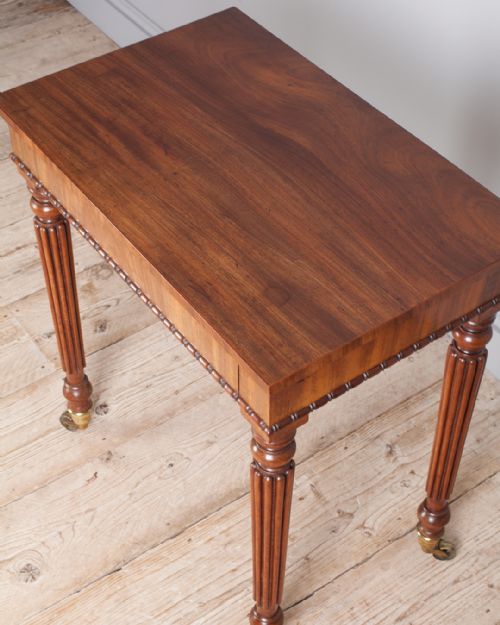 REGENCY MAHOGANY SIDE TABLE - ADDITIONAL PHOTO 4