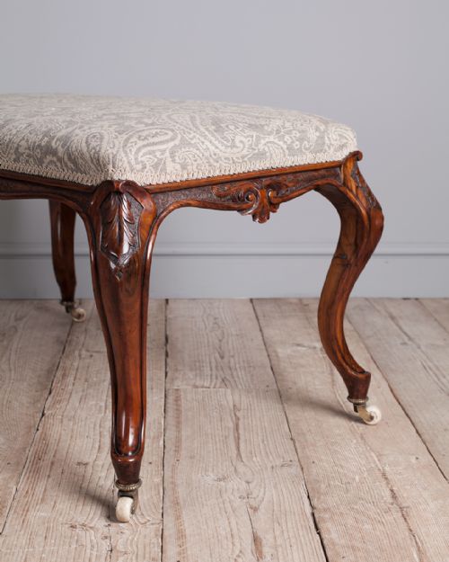 19TH CENTURY ROSEWOOD STOOL - ADDITIONAL PHOTO 2