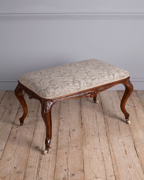 19TH CENTURY ROSEWOOD STOOL - ADDITIONAL PHOTO 4