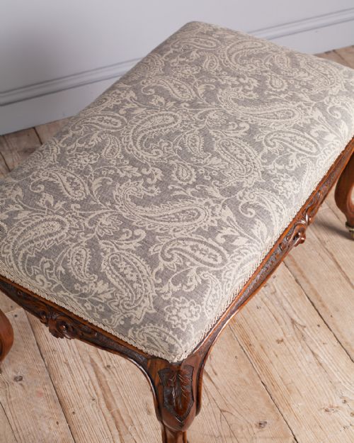 19TH CENTURY ROSEWOOD STOOL - ADDITIONAL PHOTO 5