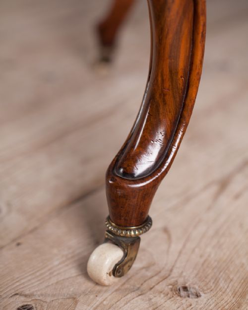 19TH CENTURY ROSEWOOD STOOL - ADDITIONAL PHOTO 9