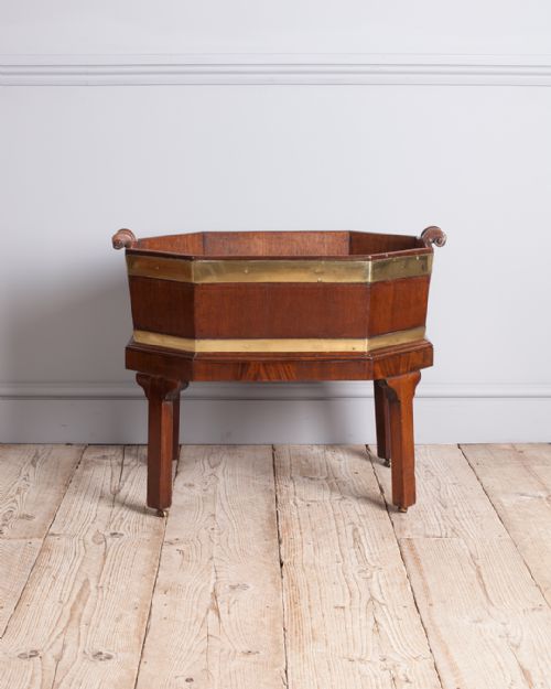 GEORGE III MAHOGANY WINE COOLER - ADDITIONAL PHOTO 1