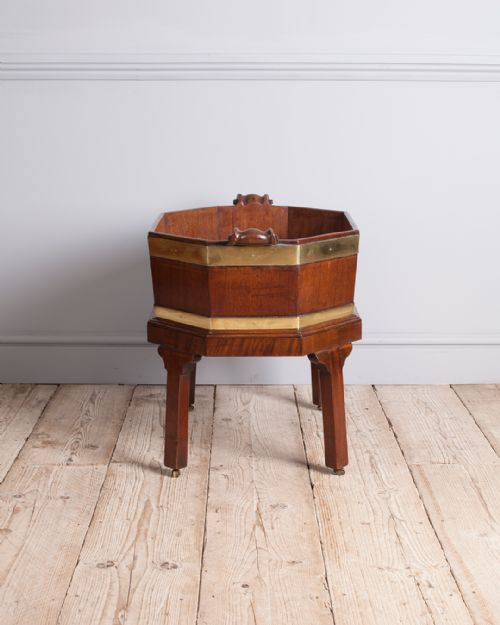 GEORGE III MAHOGANY WINE COOLER - ADDITIONAL PHOTO 2