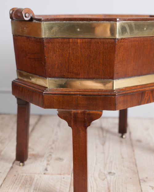 GEORGE III MAHOGANY WINE COOLER - ADDITIONAL PHOTO 3