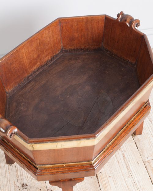 GEORGE III MAHOGANY WINE COOLER - ADDITIONAL PHOTO 4