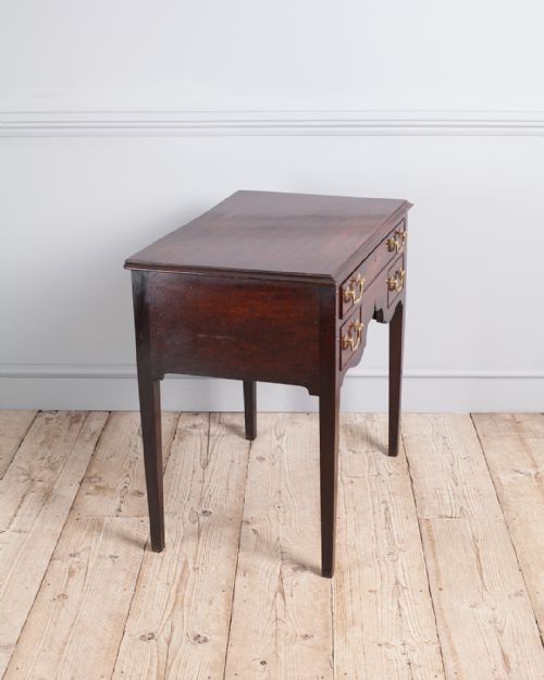 LOVELY QUALITY GEORGE III MAHOGANY LOWBOY - ADDITIONAL PHOTO 3