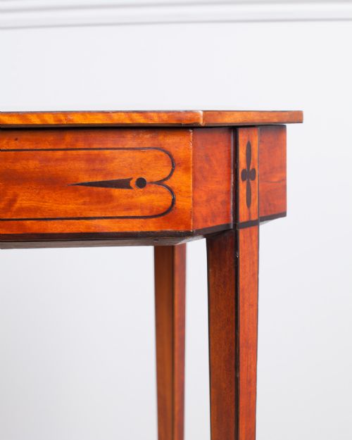 18TH CENTURY SATINWOOD OCTAGONAL WORK TABLE - ADDITIONAL PHOTO 8