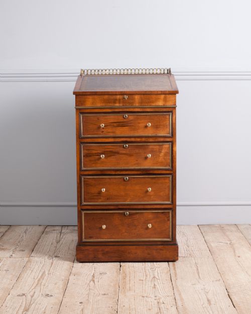 EXQUISITE REGENCY ROSEWOOD DAVENPORT - ADDITIONAL PHOTO 2