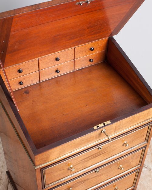 EXQUISITE REGENCY ROSEWOOD DAVENPORT - ADDITIONAL PHOTO 5