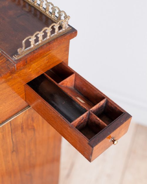 EXQUISITE REGENCY ROSEWOOD DAVENPORT - ADDITIONAL PHOTO 8