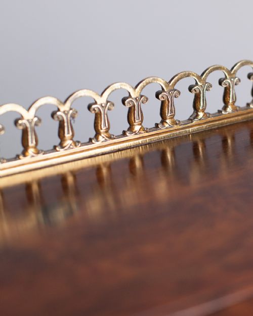 EXQUISITE REGENCY ROSEWOOD DAVENPORT - ADDITIONAL PHOTO 10
