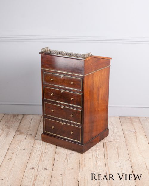 EXQUISITE REGENCY ROSEWOOD DAVENPORT - ADDITIONAL PHOTO 12