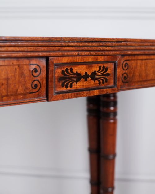 REGENCY MAHOGANY 'WILKINSON' EXTENDING DINING TABLE - ADDITIONAL PHOTO 4