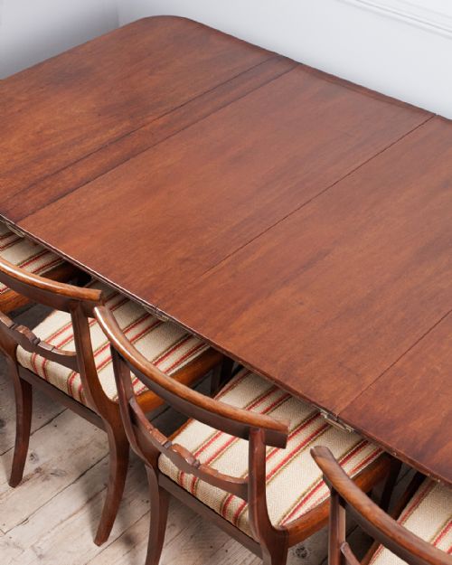 REGENCY MAHOGANY 'WILKINSON' EXTENDING DINING TABLE - ADDITIONAL PHOTO 6