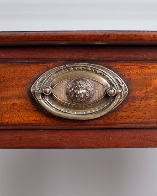 GEORGIAN MAHOGANY SIDE TABLE - ADDITIONAL PHOTO 4