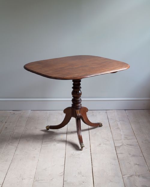 regency mahogany tripod table - CATEGORY: ANTIQUE TABLES - DATED REGENCY