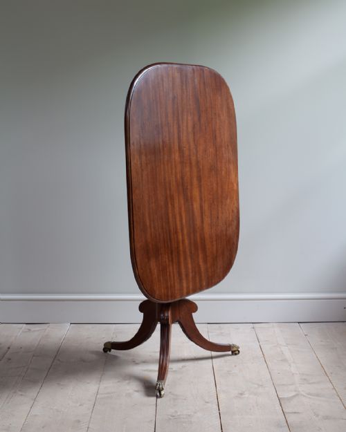 REGENCY MAHOGANY TRIPOD TABLE - ADDITIONAL PHOTO 1