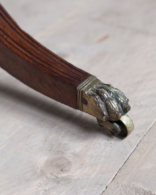 REGENCY MAHOGANY TRIPOD TABLE - ADDITIONAL PHOTO 7