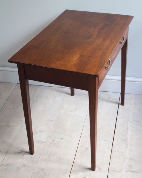 GEORGE III MAHOGANY SIDE TABLE - ADDITIONAL PHOTO 1