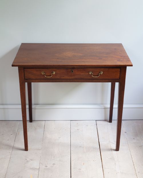 GEORGE III MAHOGANY SIDE TABLE - ADDITIONAL PHOTO 2