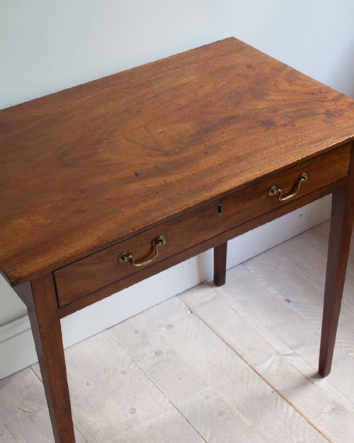 GEORGE III MAHOGANY SIDE TABLE - ADDITIONAL PHOTO 4
