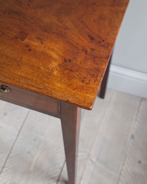GEORGE III MAHOGANY SIDE TABLE - ADDITIONAL PHOTO 5