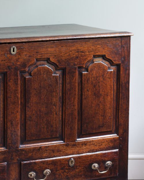 18TH CENTURY OAK MULE CHEST - ADDITIONAL PHOTO 12