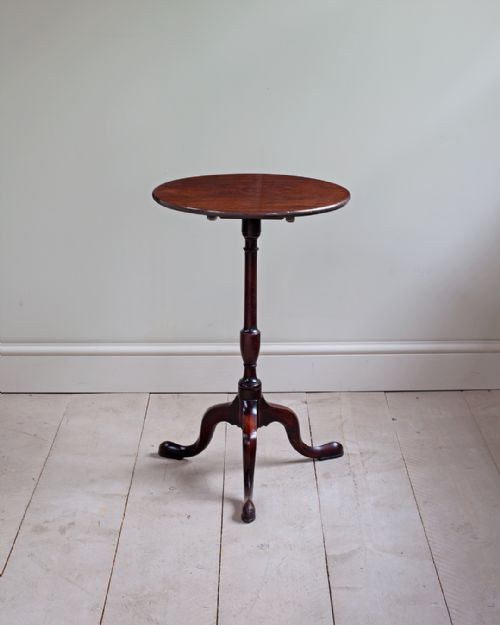 george iii mahogany tripod table - CATEGORY: ANTIQUE TABLES - DATED 18TH CENTURY