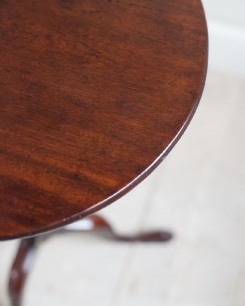 GEORGE III MAHOGANY TRIPOD TABLE - ADDITIONAL PHOTO 3