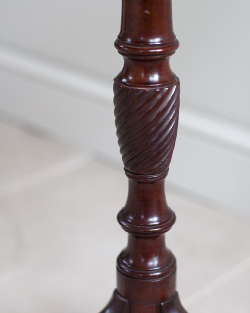 GEORGIAN MAHOGANY TRIPOD TABLE - ADDITIONAL PHOTO 4