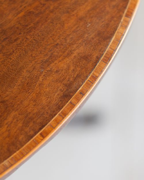 GEORGIAN MAHOGANY TRIPOD TABLE - ADDITIONAL PHOTO 8