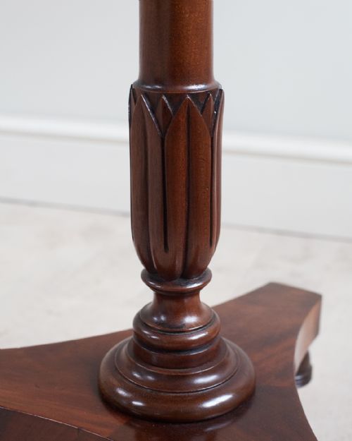 WILLIAM IV SMALL MAHOGANY DRUM TABLE - ADDITIONAL PHOTO 2