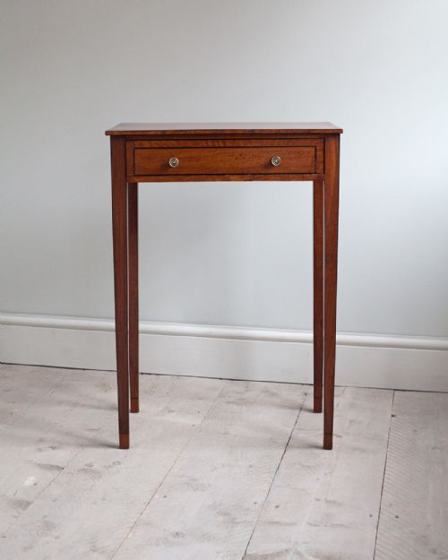 GEORGE III SATINWOOD WORK TABLE - ADDITIONAL PHOTO 1