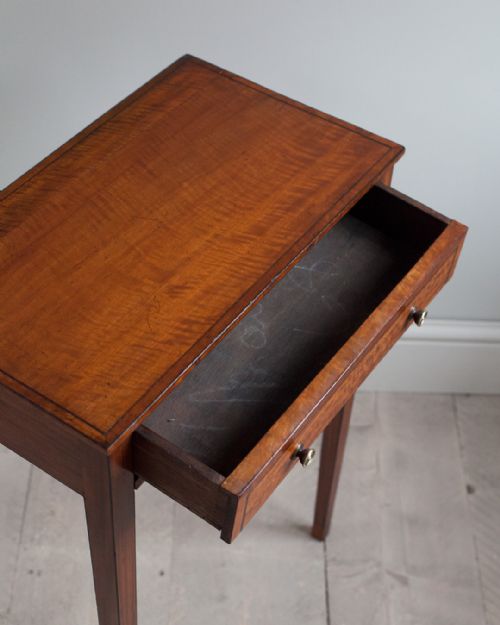 GEORGE III SATINWOOD WORK TABLE - ADDITIONAL PHOTO 5