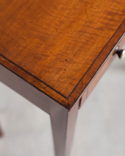 GEORGE III SATINWOOD WORK TABLE - ADDITIONAL PHOTO 6