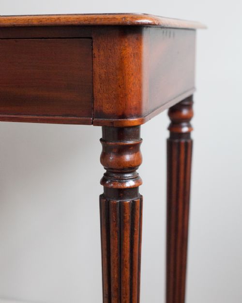 PAIR OF REGENCY MAHOGANY SIDE TABLES - ADDITIONAL PHOTO 5