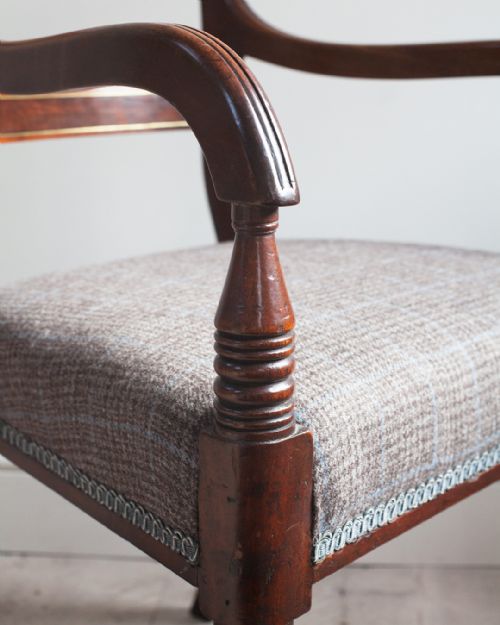 SET OF 8 LATE REGENCY MAHOGANY DINING CHAIRS - ADDITIONAL PHOTO 11