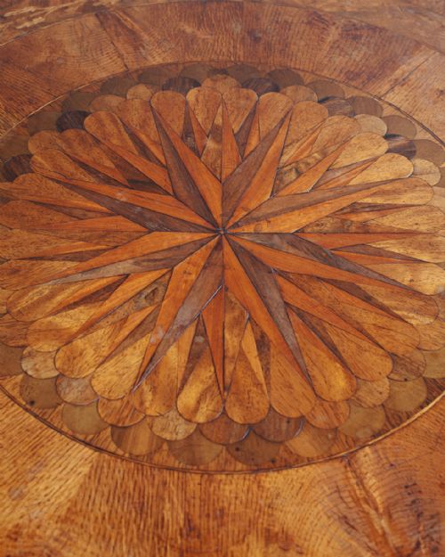 SUPERB MID 19TH CENTURY ITALIAN PARQUETRY CENTRE TABLE - ADDITIONAL PHOTO 7