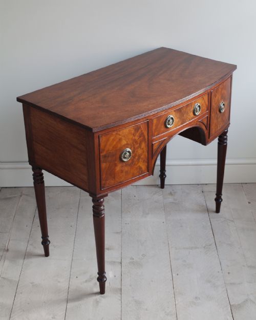 ELEGANT REGENCY MAHOGANY DRESSING TABLE - ADDITIONAL PHOTO 3