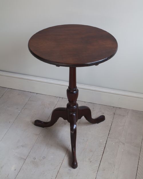 GEORGIAN MAHOGANY TRIPOD TABLE - ADDITIONAL PHOTO 2