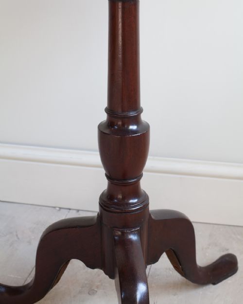 GEORGIAN MAHOGANY TRIPOD TABLE - ADDITIONAL PHOTO 5