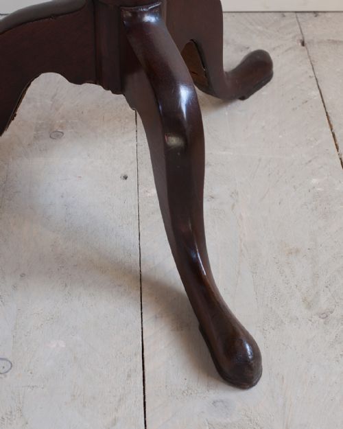 GEORGIAN MAHOGANY TRIPOD TABLE - ADDITIONAL PHOTO 6