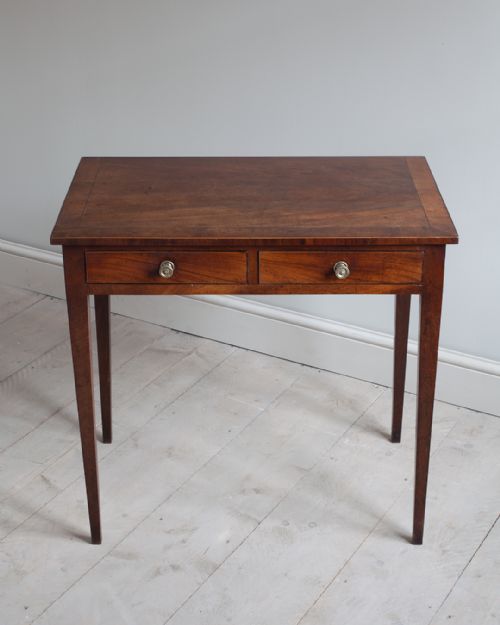 GEORGE III MAHOGANY SIDE TABLE - ADDITIONAL PHOTO 1